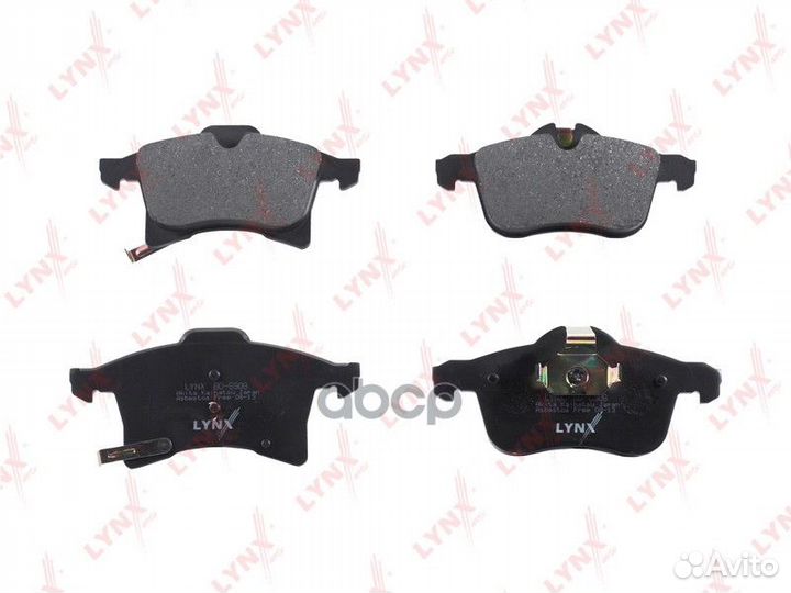 Колодки тормозные opel astra G/H/zafira A перед