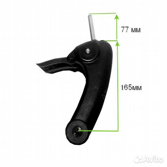 Вилка для колеса коляски