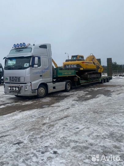 Грузоперевозки тралом негабаритных грузов