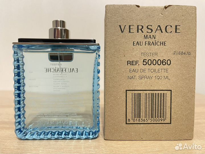 Versace Man Eau Fraîche Тестер/Оригинал