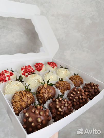 Клубника в бельгийском шоколаде