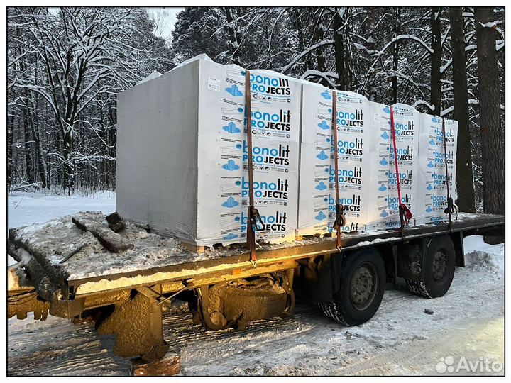 Газобетонные блоки 600x300x250