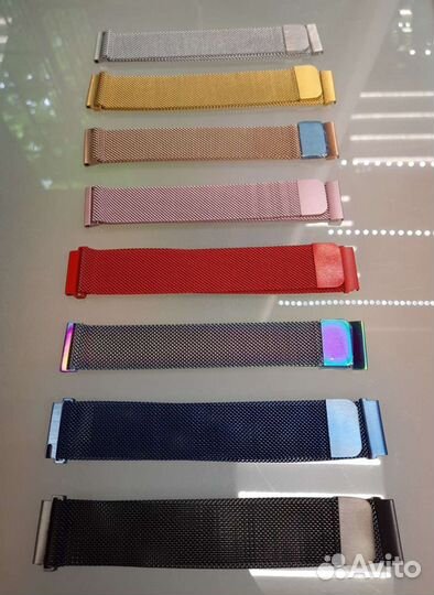 Стальные браслеты миланское пл. Vivoactive 3, 20мм