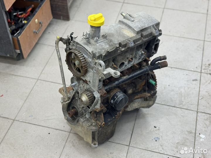 Двигатель 1.4л. K7J710 в сборе с документами