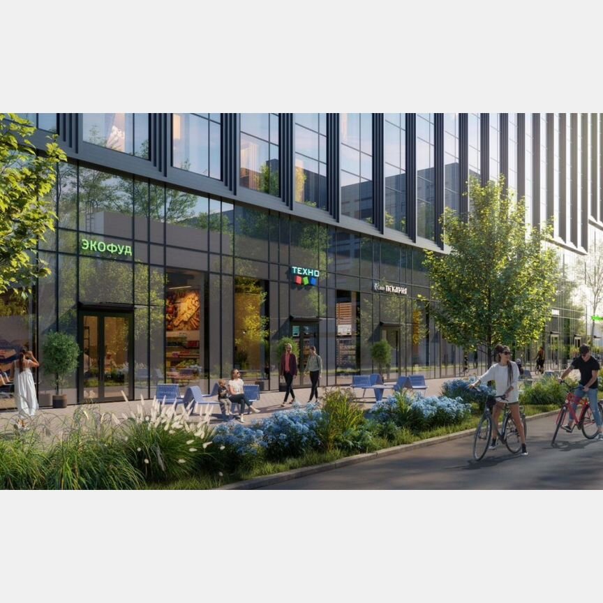 2-к. квартира, 76,9 м², 20/58 эт.