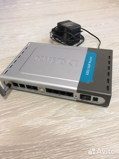 Wi-Fi роутер / adsl VoIP модем/ хаб D-Link DVA-G33