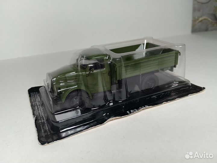 Газ-51А хаки бортовой 1:43