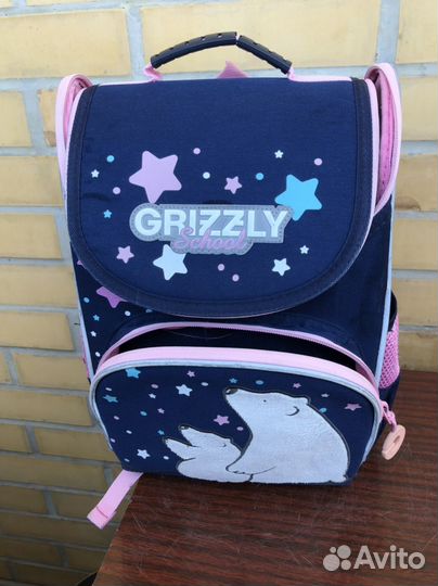 Рюкзак школьный для девочки grizzly