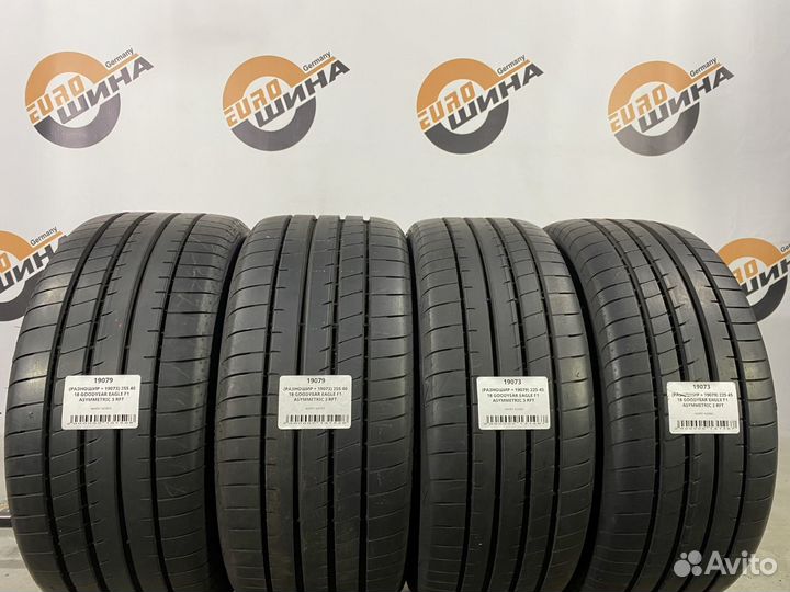 Goodyear Eagle F1 Asymmetric 3 225/45 R18 и 255/40 R18