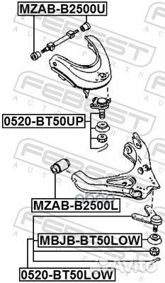 Опора шаровая верхняя (mazda BT-50 2006) febest