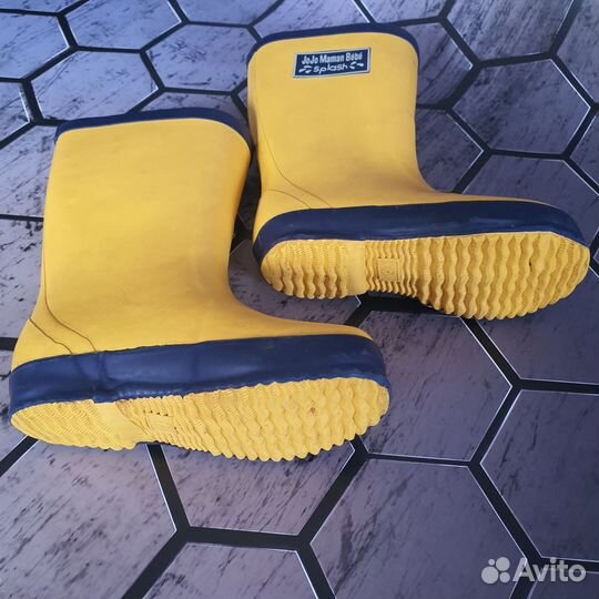 Сапоги детские на узкую ногу 22р