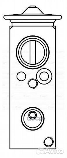 Клапан кондиционера ford mondeo IV 07- 2.0D/2.2D