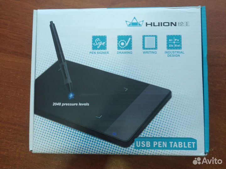 Графический планшет huion 420