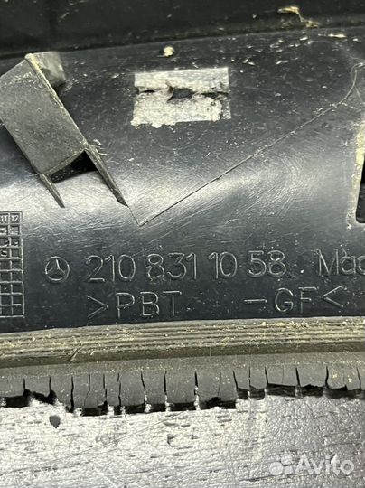 Решетка панели водоотвода мерседес w210