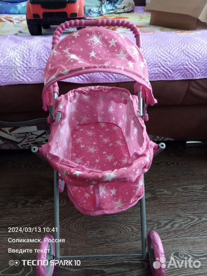 Коляска кукольная бу