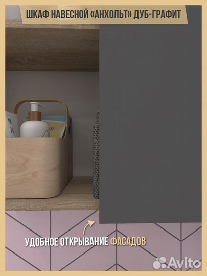 Навесной шкаф для ванной