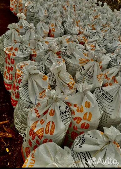 Навоз перегной в мешках