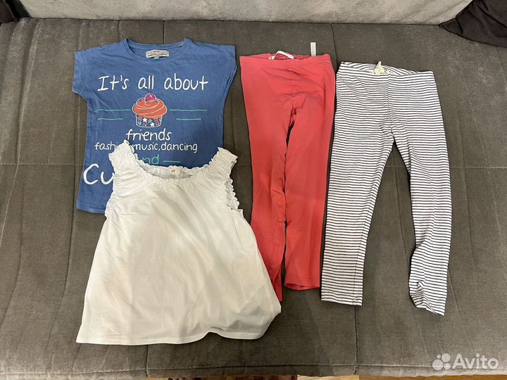 Пакет вещей для девочки 110р