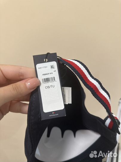 Кепка бейсболка женская tommy