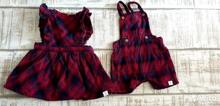 Комплект для двойни для фотосессии 6-9 мес