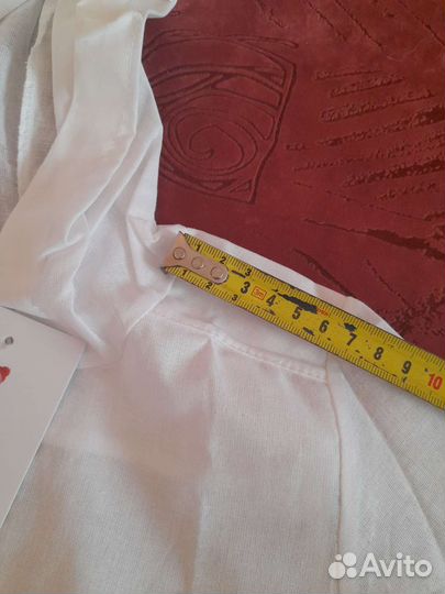 Туника пляжная хлопок и муслин