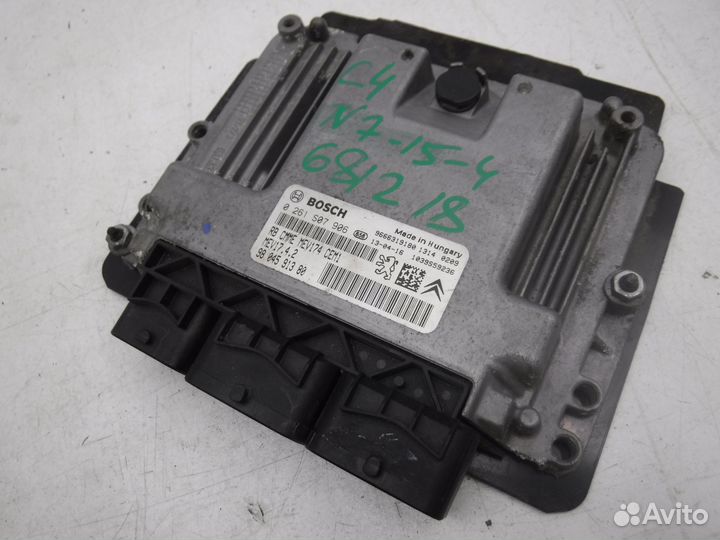 Блок управления двигателем Citroen C4 2011