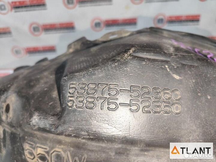 Подкрылок передний правый toyota aqua