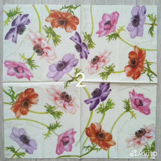 Салфетки для декупажа. Лето