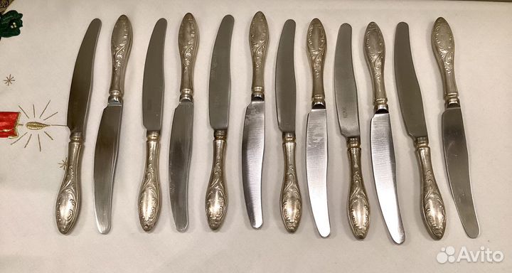 Столовые приборы мельхиор мнц