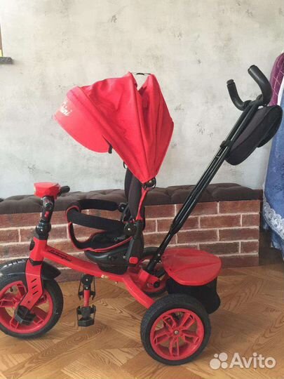 Детский велосипед коляска lamborghini