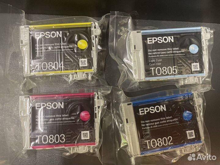 Epson T0802 T0803 T0804 T0805 для Epson Stylus