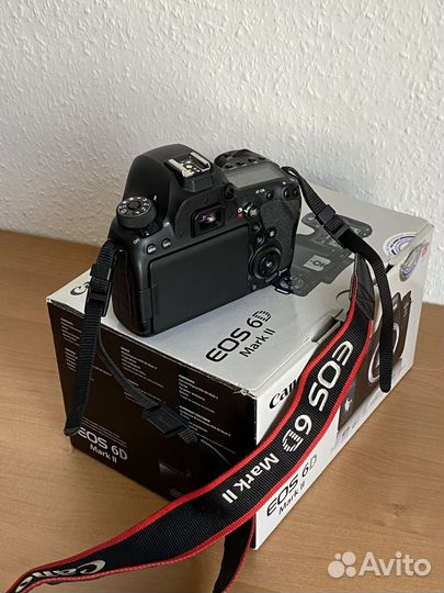 Зеркальный фотоаппарат canon eos 6d mark ii