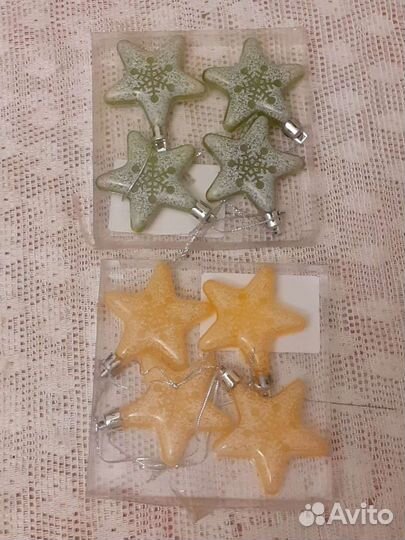 Новогодние украшения на небольшую елочку