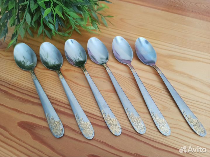 Чайные ложки набор 6 штук