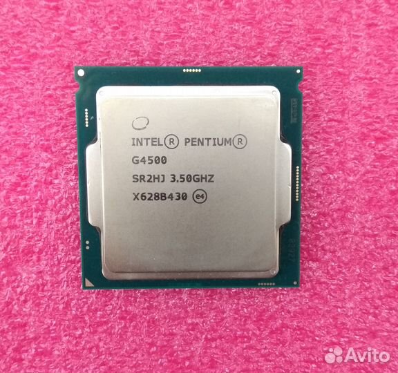 Процессор Intel Pentium G4500