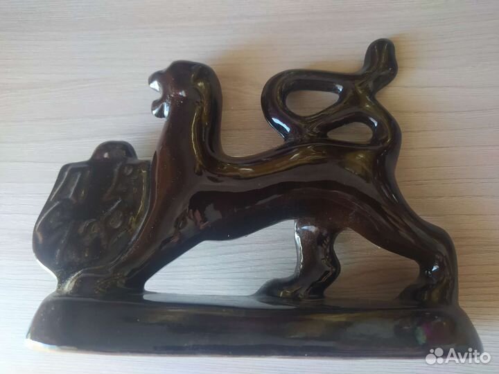 Статуэтка лев Псков. Лютый зверь. Герб