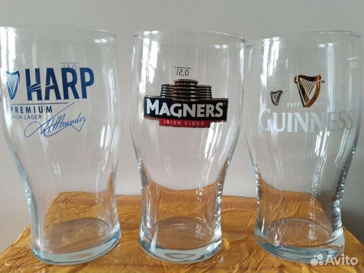 Пивные бокалы, кружки