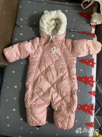 Зимний комбинезон для девочки