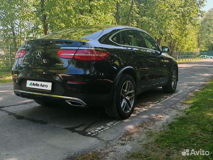 Mercedes-Benz GLC-класс Coupe 2.1 AT, 2018, 17 700 км