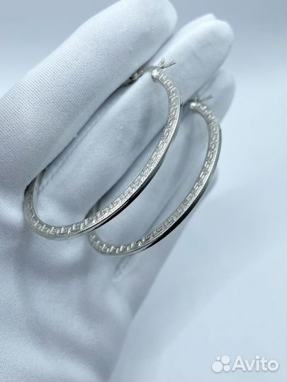 Серебряные серьги
