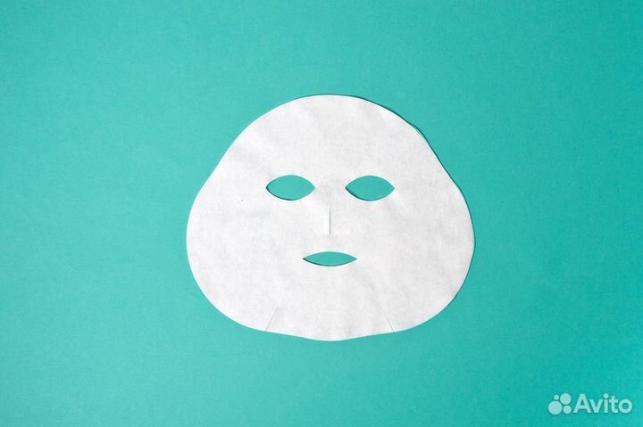 00-237 Маска косметологическая 25шт спанлейс белый