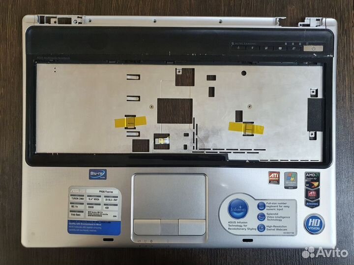 Запчасти и комплектующие Asus pro57t