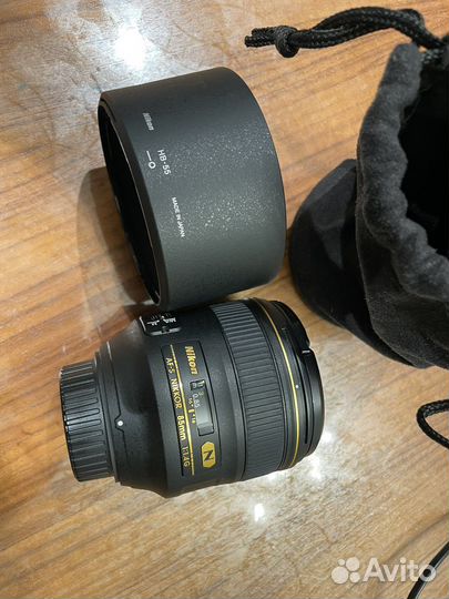 Объектив Nikon AF-S Nikkor 85mm f/1.4G