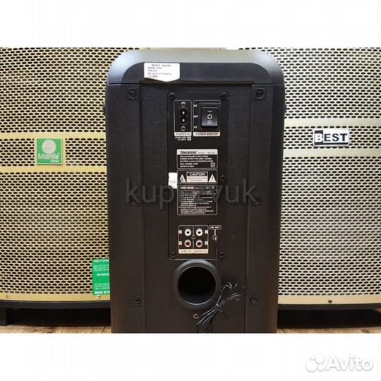 Колонка с аккумулятором и блютуз