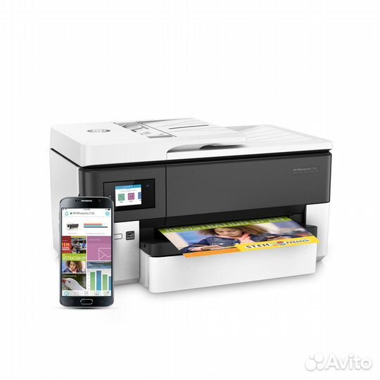 Мфу струйное HP OfficeJet Pro 7720 (без чипа)