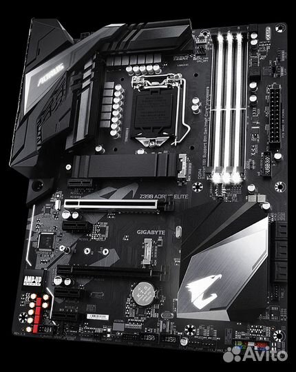 Материнская плата 1151v2, Aorus Z390 Elite rev 1.0