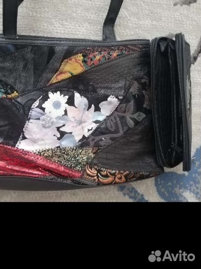 Сумка кожаная женская новая с кошельком