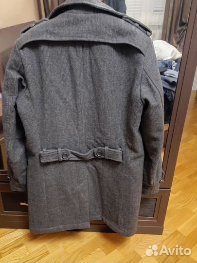 Пальто мужское длинное