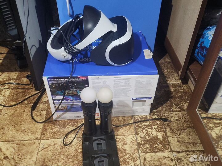 Playstation VR и 2 Move