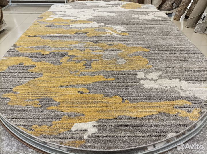 Ковры 1,5*2,3 овальный / новые / современные